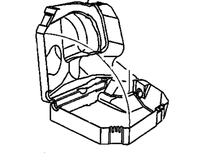 Cadillac 25174273 Intake Duct
