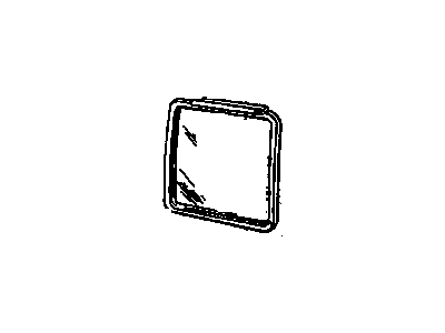 Chevy 15590513 Door Glass