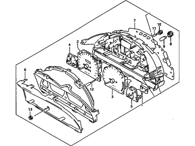 Chevy Tracker Speedometer - 30016325