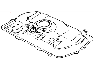Chevy 91174018 Fuel Tank