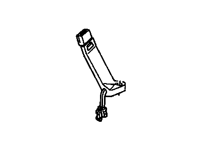 Chevy S10 Blazer Seat Belt - 15636981