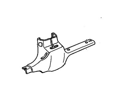 Chevy 10281802 Center Pillar Trim