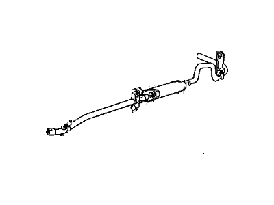 GMC V2500 Tail Pipe - 14029956