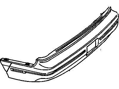 Oldsmobile Cutlass Supreme Bumper - 10130000