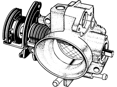 Chevy 17096098 Throttle Body