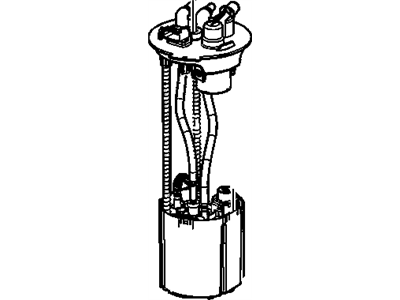 GMC Sierra 3500 HD Fuel Pump - 13589706
