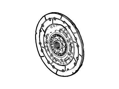 Chevy Clutch Disc - 55569127