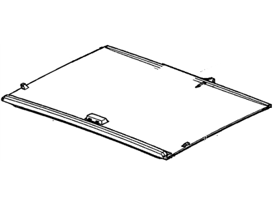 GM 22813945 Sunshade, Roof Panel 22813945 GM Sunshade, Roof Panel Illustration 1 of 1