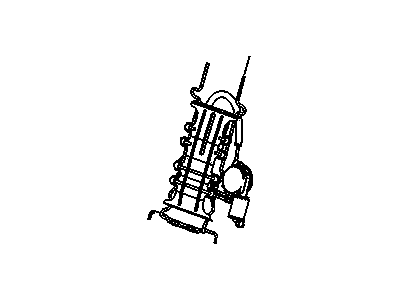 25994158 GM Lumbar Sub, Front Seat Lumbar, Passenger Side Illustration 1 of 1