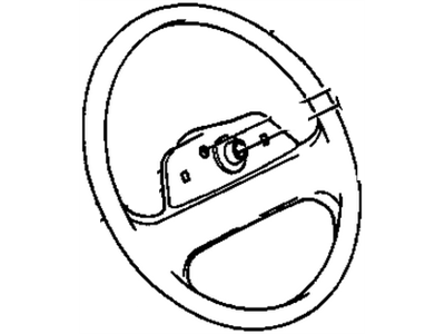 Buick Electra Steering Wheel - 17990526