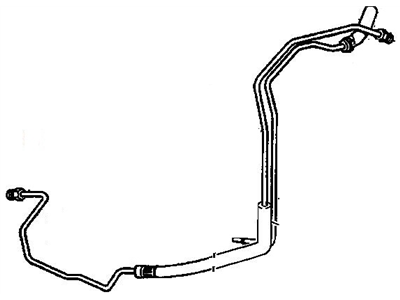 Oldsmobile Hydraulic Hose - 26074656