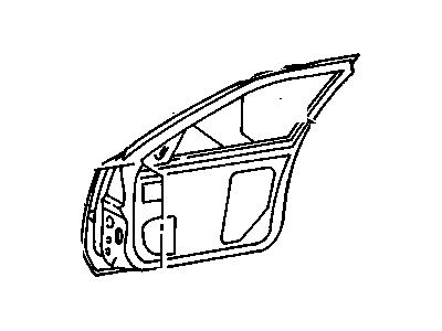 Chevy 12395890 Door Shell