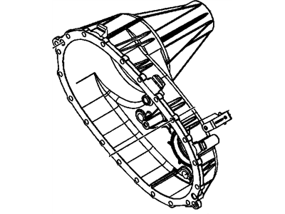 GM 19132804 Case, Rear 19132804 GM Case, Rear Illustration 1 of 1