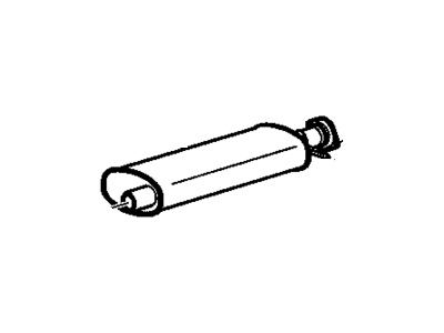 GMC Envoy XUV Exhaust Pipe - 15778683