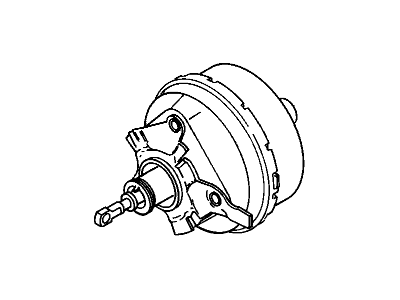GM 18044831 Brake Booster 18044831 GM Brake Booster Illustration 1 of 1