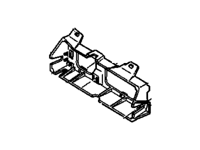 16516300 GM Mount Panel, Passenger Side Illustration 1 of 1