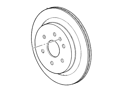 Cadillac 22980047 Rotor