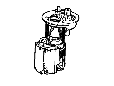 Cadillac 13508812 MODULE KIT,FUEL TANK FUEL PUMP (W/O FUEL LEVEL SENSOR)(INCLUDES 25,36)