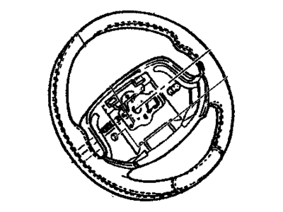 Chevy 16822055 Steering Wheel