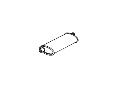 GMC Sonoma Muffler - 12546227