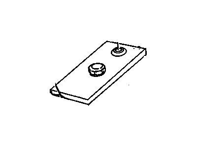 Chevy Beretta Windshield Washer Fluid Reservoir - 22085869