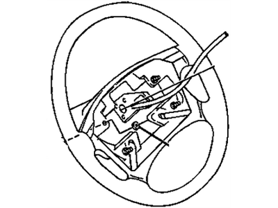 Oldsmobile 88 Steering Wheel - 17997334