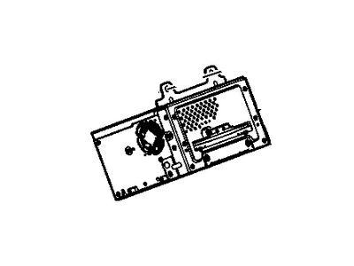 Chevy 23499778 RADIO,RECEIVER & NAV(LABELED 23499778, 23304690)