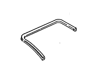 GM 12397733 Air Deflector Lace 12397733 GM Air Deflector Lace Illustration 1 of 1