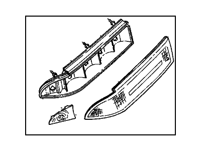 Buick Regal Back Up Light - 5976680