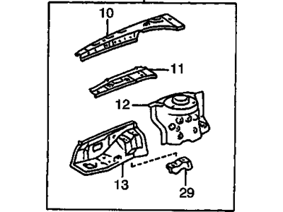 Chevy 94857137 Apron Assembly