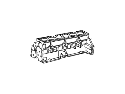 Chevy 14008890 Cylinder Block