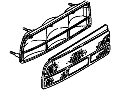 Chevy 16517457 Tail Lamp Assembly