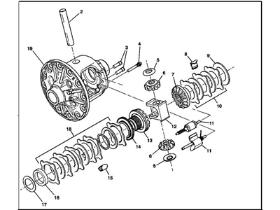 GMC Differential - 23404621