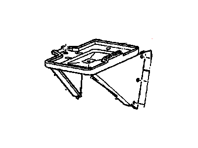 GM 15616248 Tray 15616248 GM Tray Illustration 1 of 1