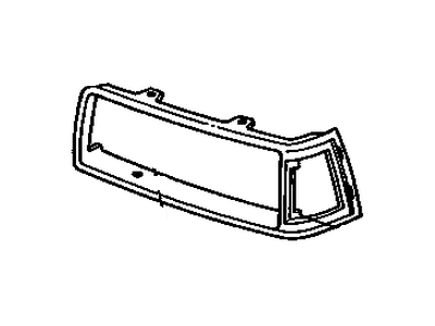 Buick 22539096 Bezel