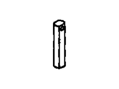 88969355 GM Shaft, Differential Side Pinion Illustration 1 of 1