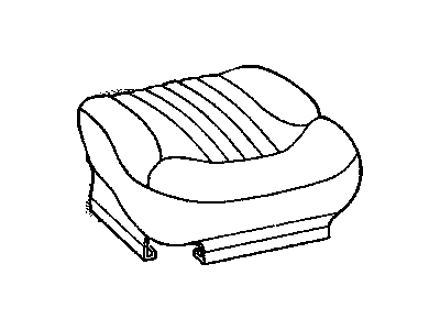 GM 12377698 Cover, Av5 - Front High Back Bucket Cushion, Passenger Side 12377698 GM Cover, Av5 - Front High Back Bucket Cushion, Passenger Side Illustration 1 of 1
