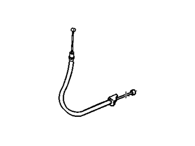 Oldsmobile Bravada Parking Brake Cable - 15157283