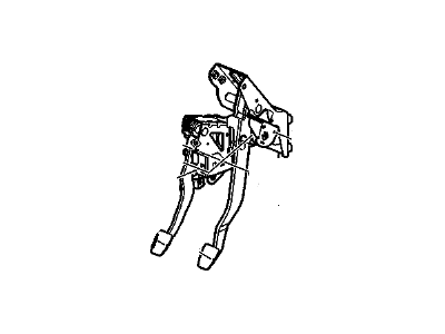 Chevy HHR Brake Pedal - 25902025