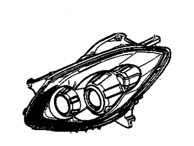 Buick Enclave Headlight - 25784967