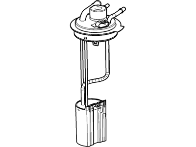 GMC Sierra 3500 HD Fuel Pump - 19331309
