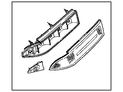 Buick Regal Back Up Light - 10248429