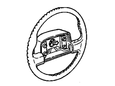 Cadillac DeVille Steering Wheel - 17988818
