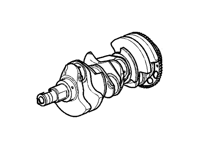Chevy 12642339 Crankshaft