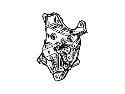 Chevy 12637995 BRACKET,GENERATOR(INCLUDES 7,8,10,11)