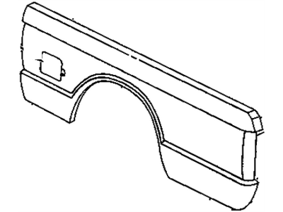 Chevy 15628322 Side Panel