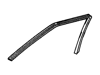 Cadillac 60 Special Door Moldings - 20529575