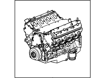 GM 19303238 Engine 19303238 GM Engine Illustration 1 of 1