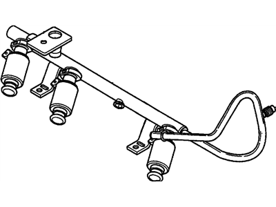 GMC 17113657 Fuel Rail