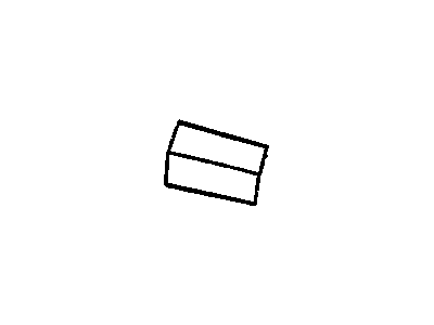 Cadillac 12373553 Visor Extension